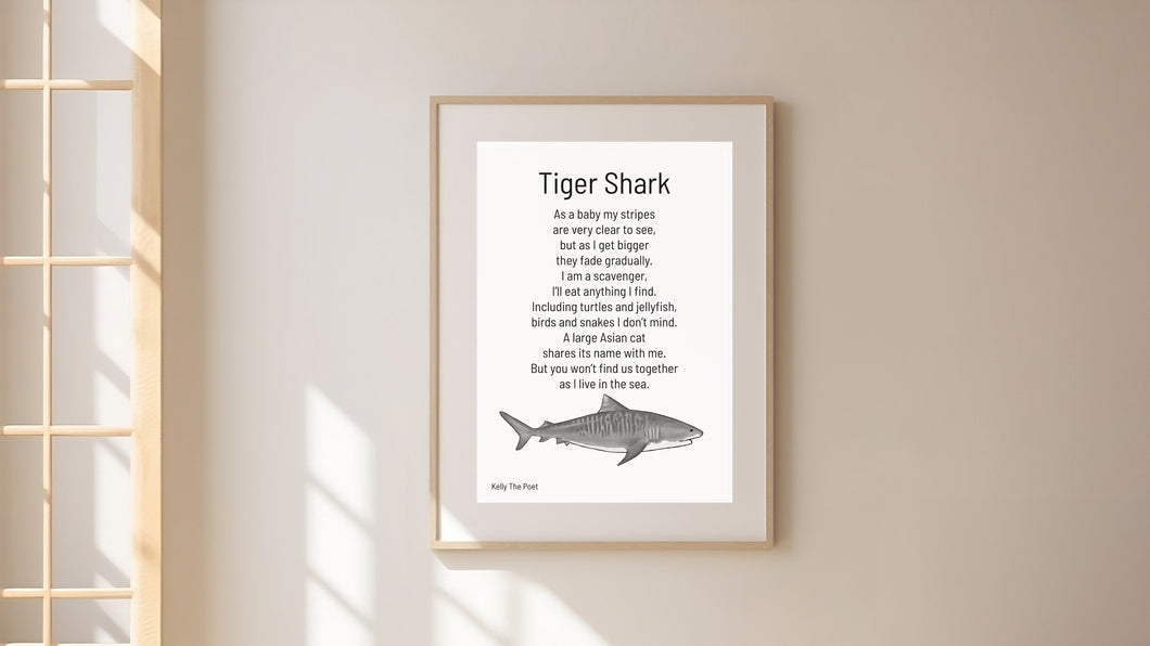 Tiger Shark Digital Print