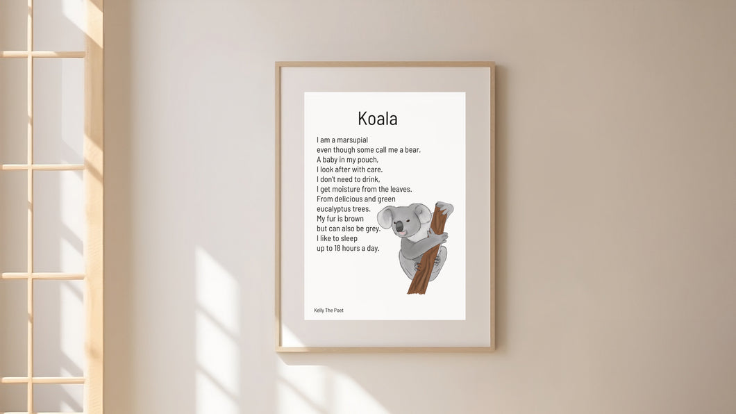 Koala Digital Print