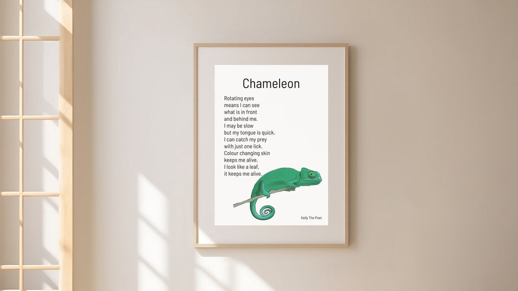 Chameleon Digital Print