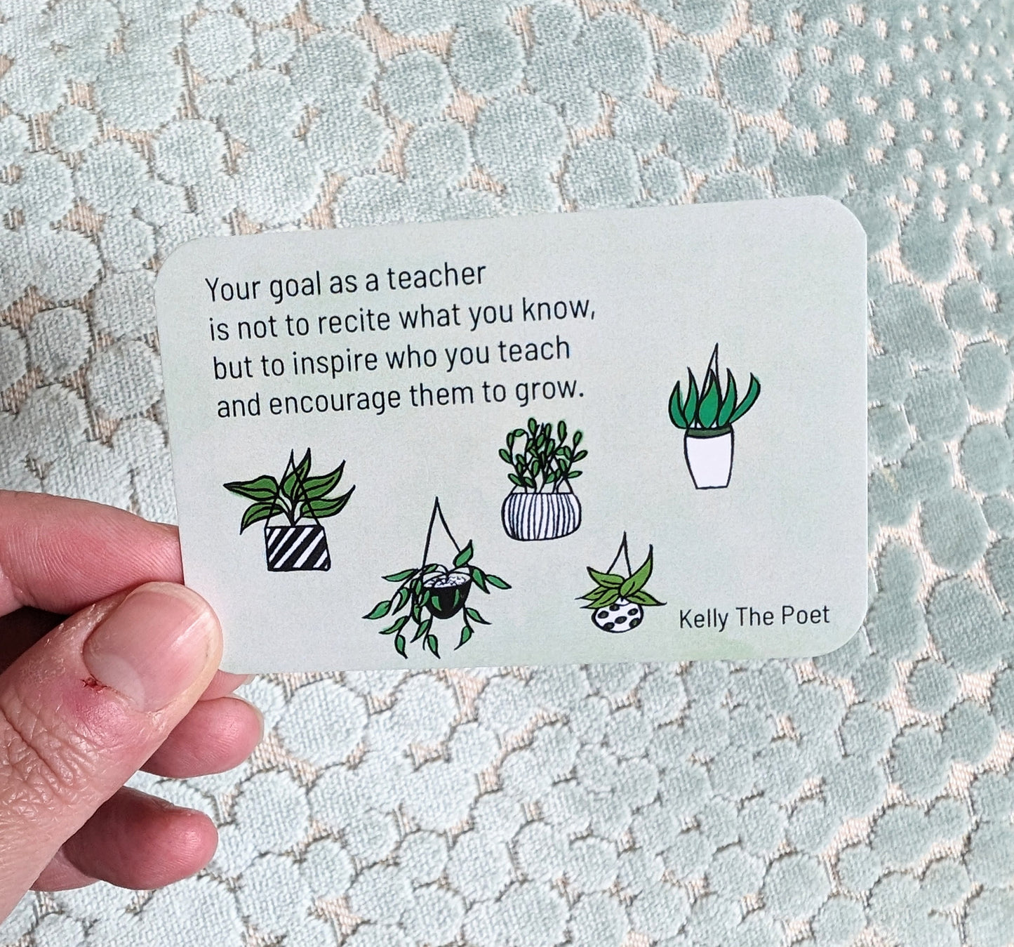 Teacher Pocket Poems