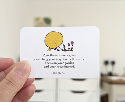 Positive quote cards that help improve your mental health