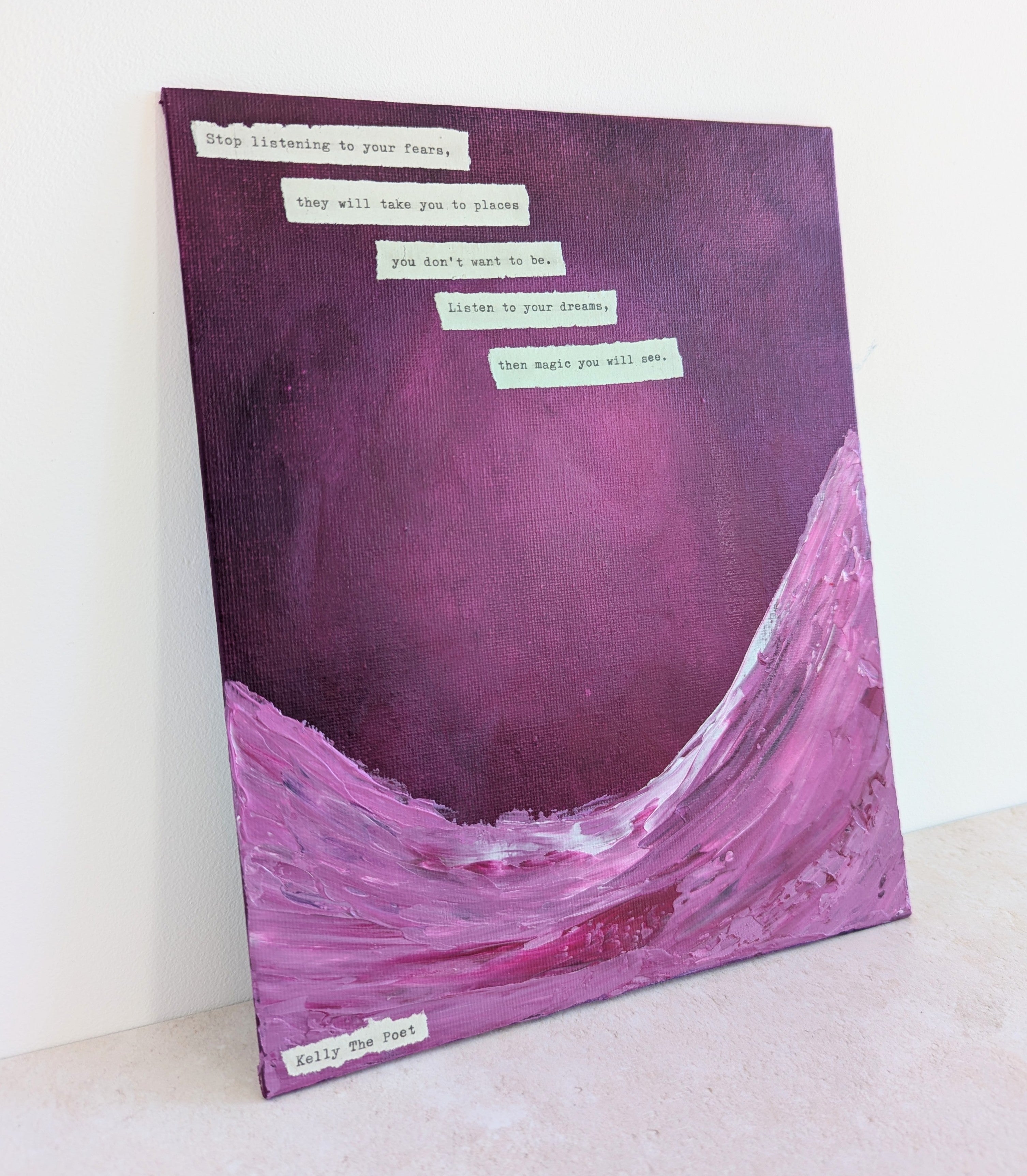 Magic You Will See Original Canvas Board