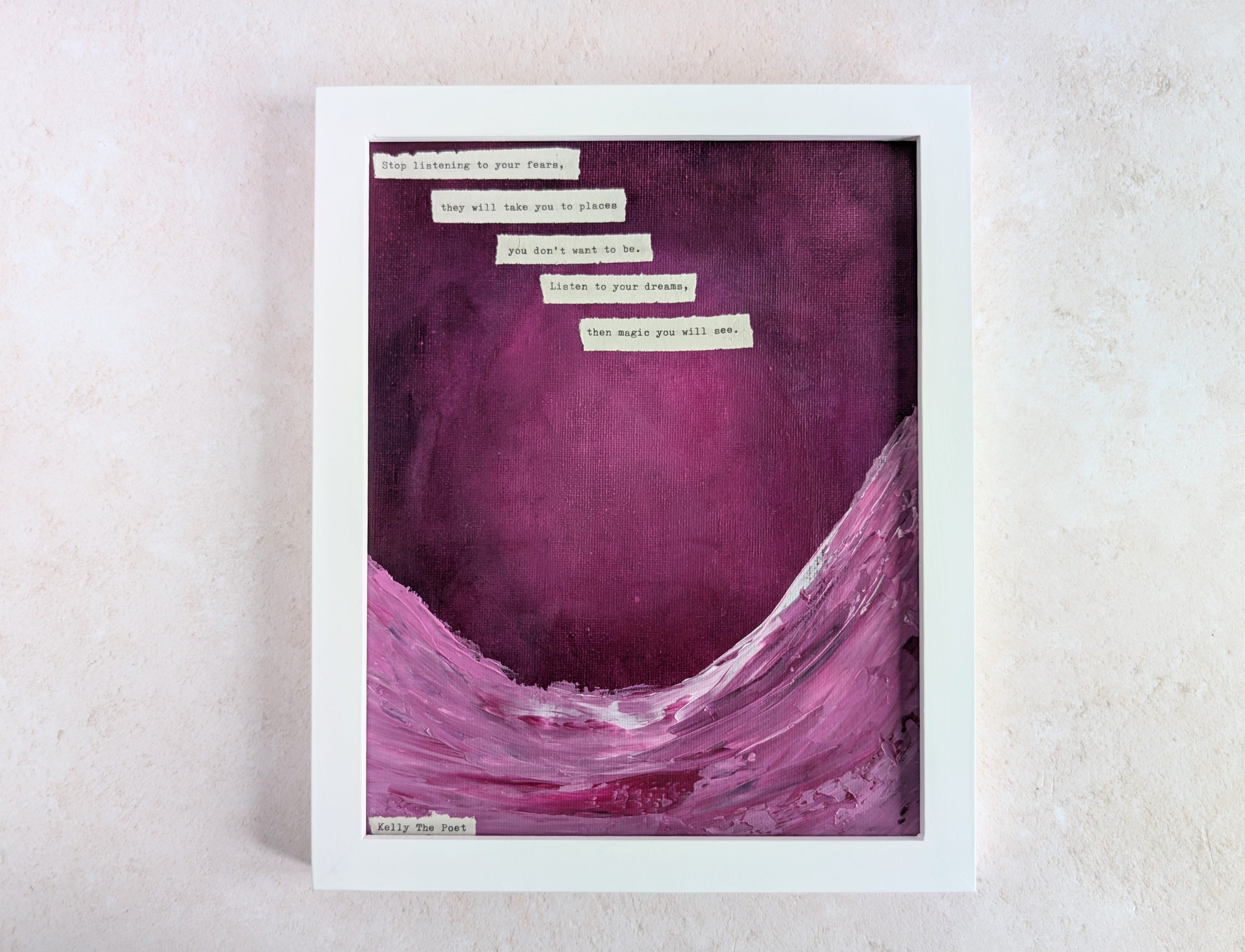Magic You Will See Original Canvas Board