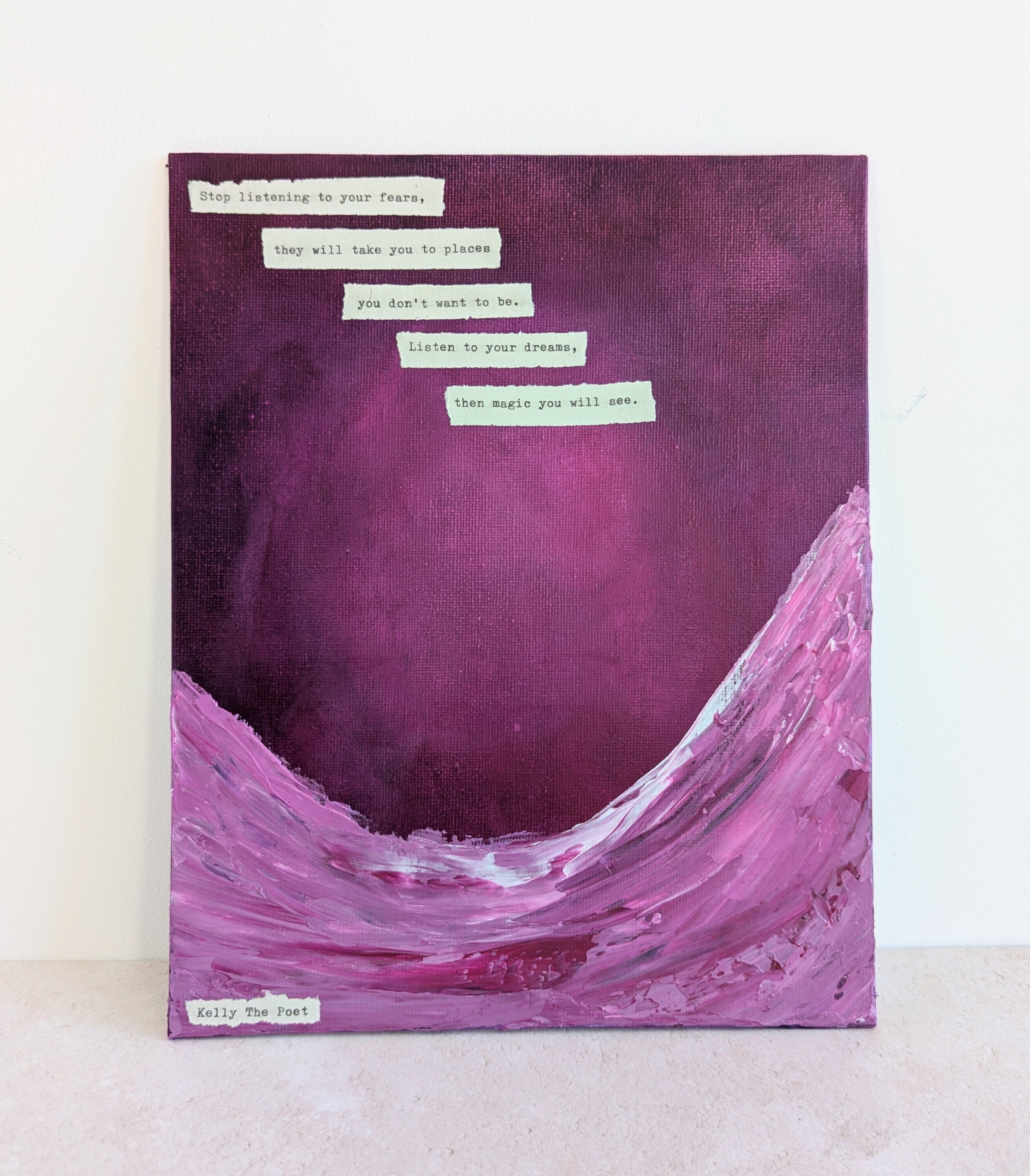 Magic You Will See Original Canvas Board