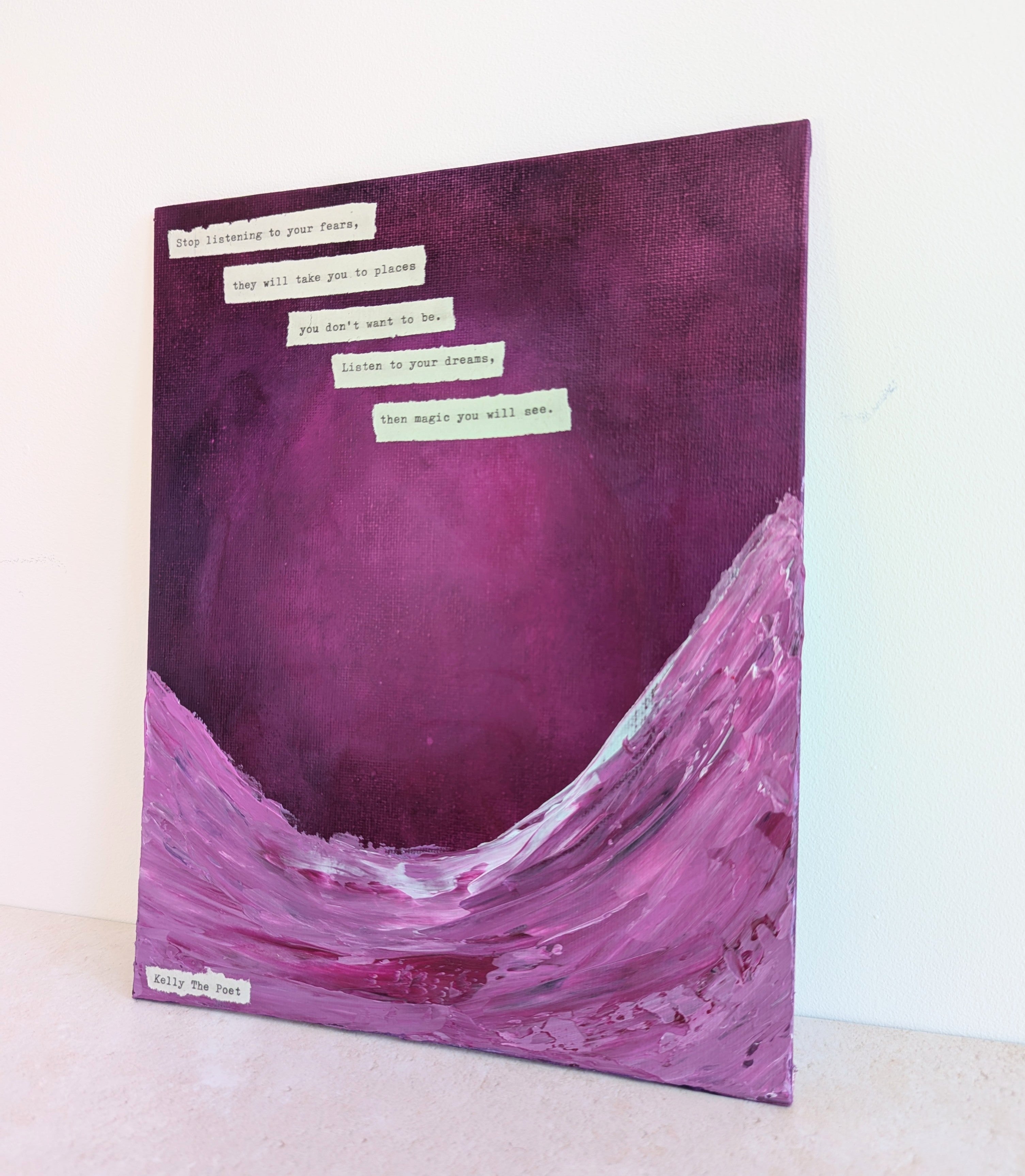 Magic You Will See Original Canvas Board