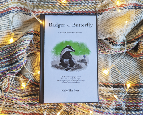 Badger And Butterfly, Positive poetry books full of inspiring quotes to help you through your mental health struggles
