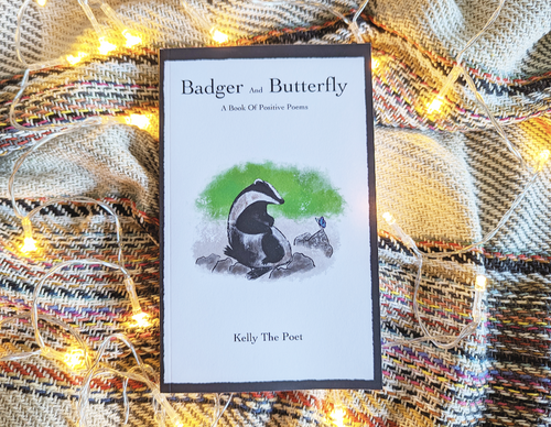 Badger And Butterfly, Positive poetry books full of inspiring quotes to help you through your mental health struggles