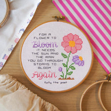 Load image into Gallery viewer, Pre-Order - Bloom Again Cross Stitch Kit
