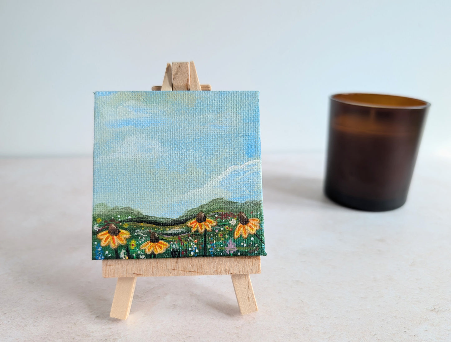 Mini Canvas Wavy Meadows