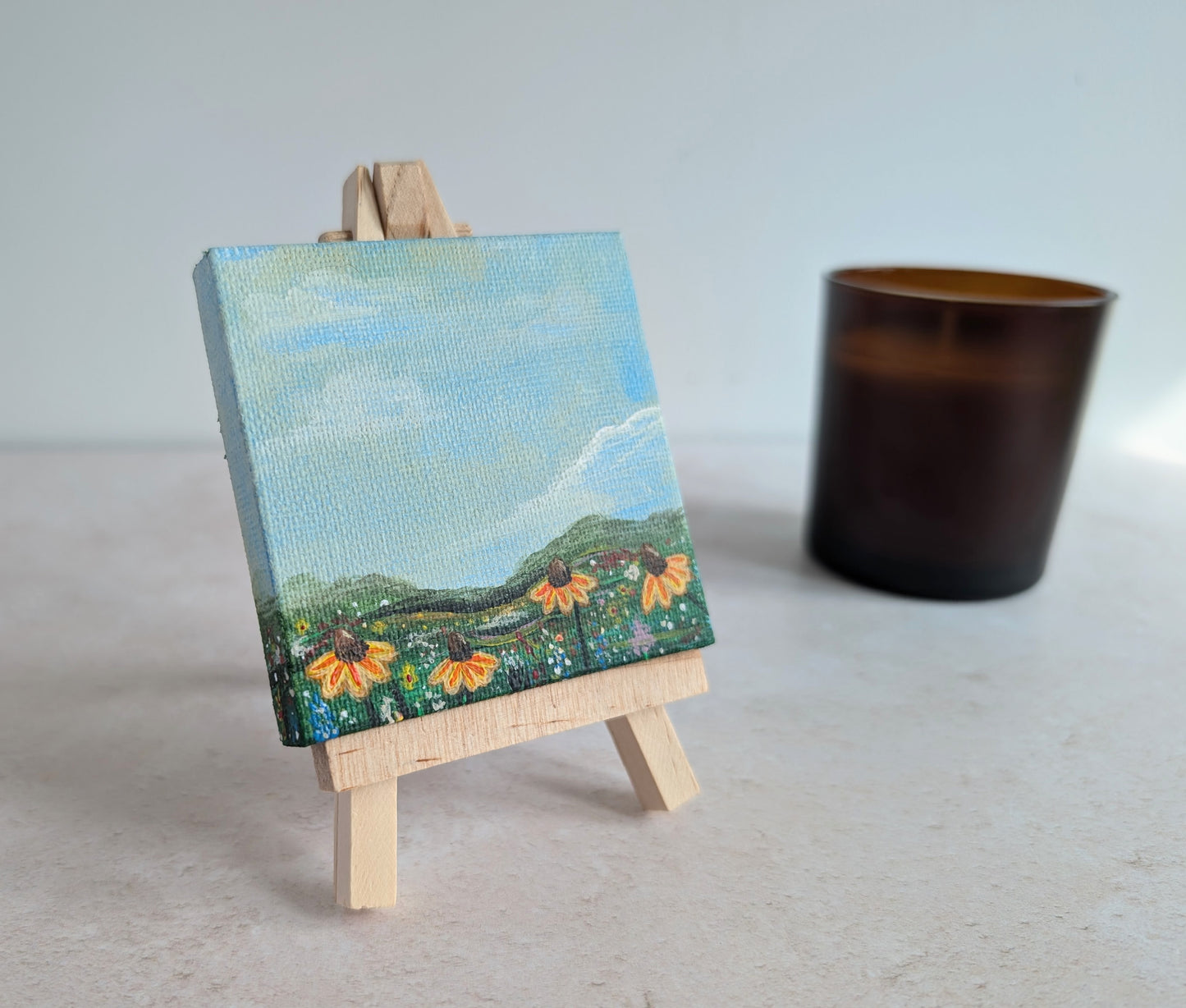 Mini Canvas Wavy Meadows