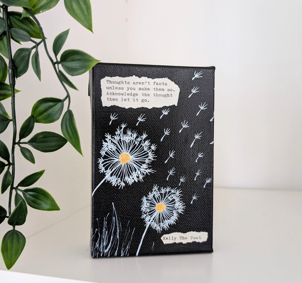 Thoughts Aren't Facts Canvas