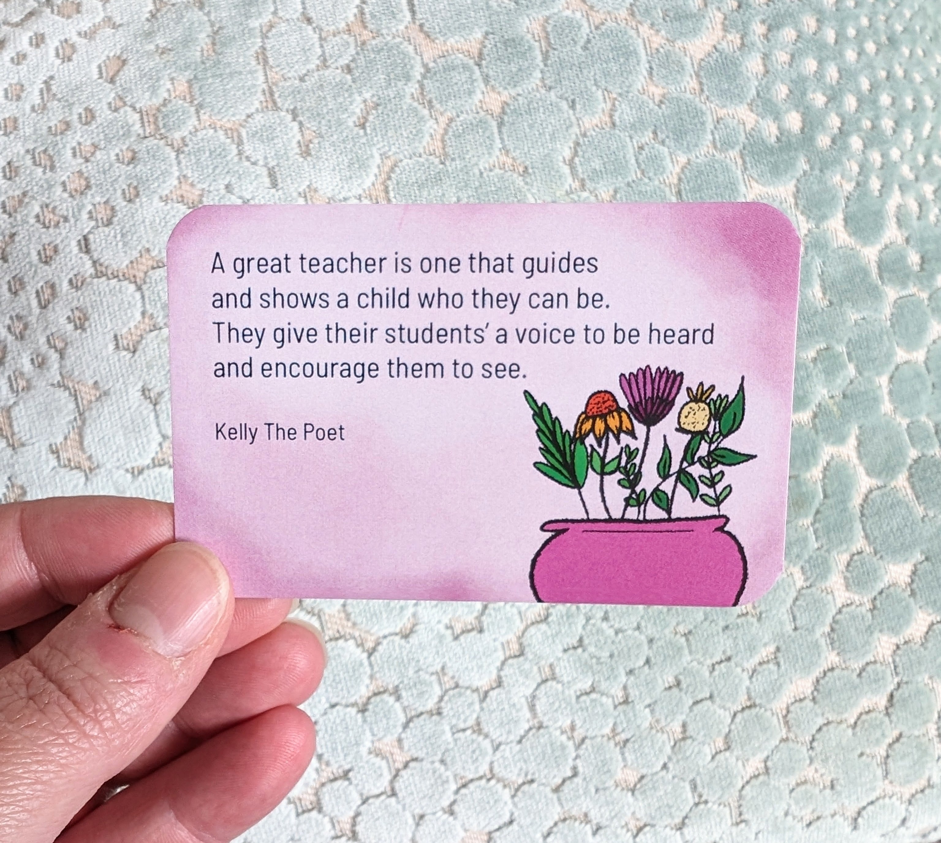 Teacher Pocket Poems