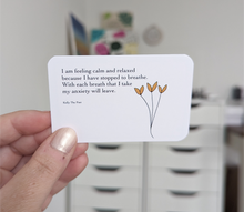 Load image into Gallery viewer, Pocket Poems - Cards For Anxiety Relief
