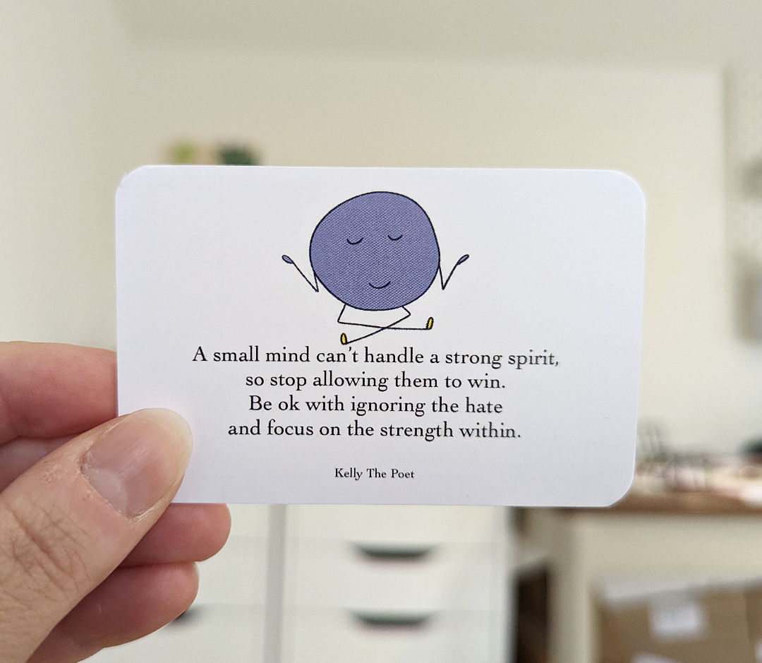 Positive quote cards that help improve your mental health