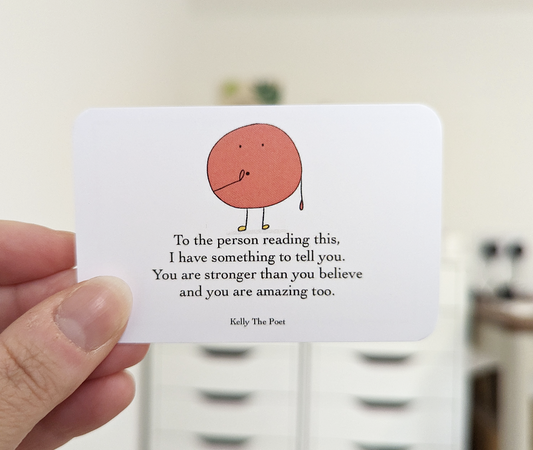 Positive quote cards that help improve your mental health