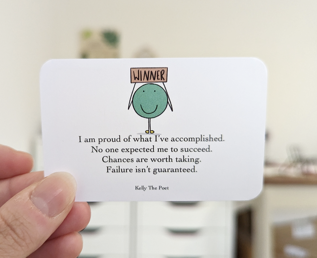 Positive quote cards that help improve your mental health