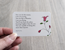 Load image into Gallery viewer, Affirmation cards for new mums, first time mum supportive quotes, baby shower gift
