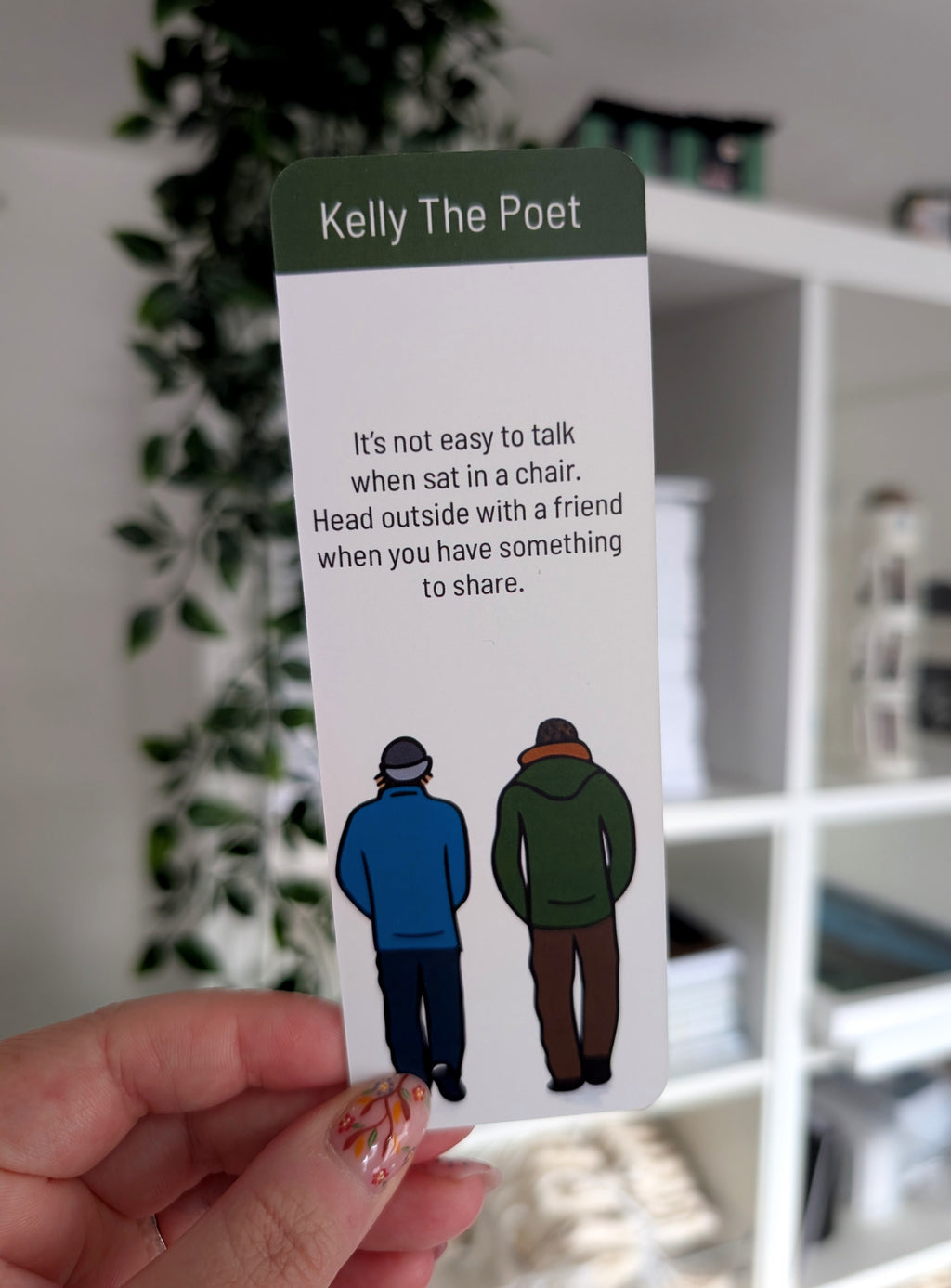 Men's Mental Health Bookmark