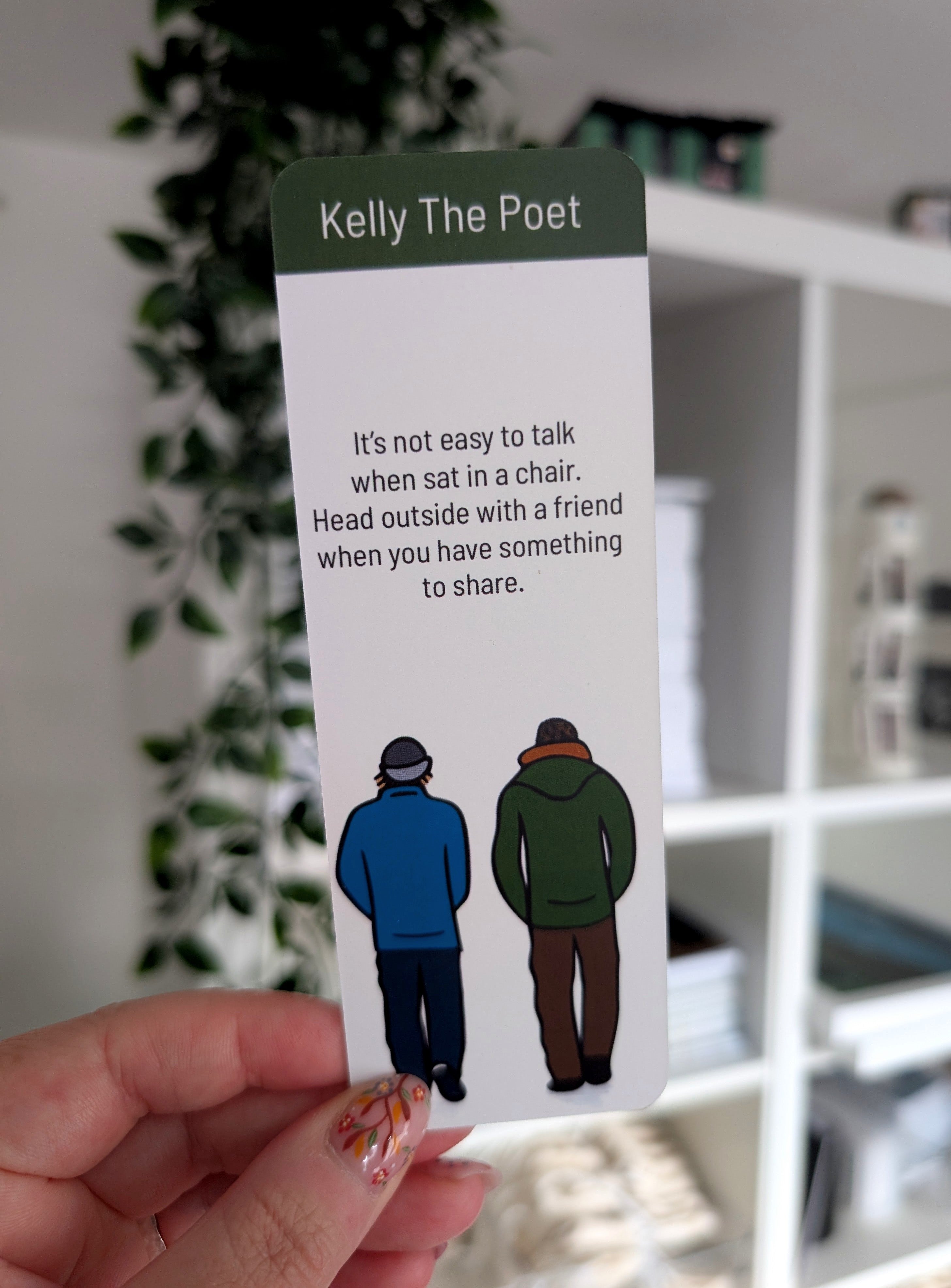 Men's Mental Health Bookmark