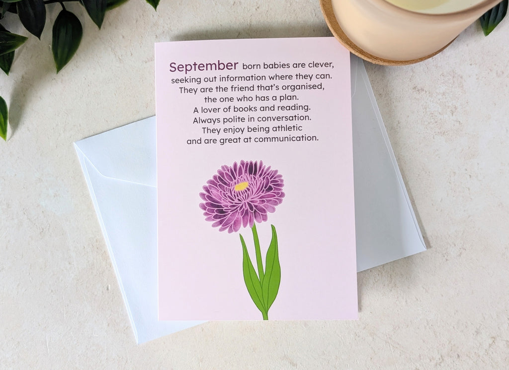 September Greeting Card