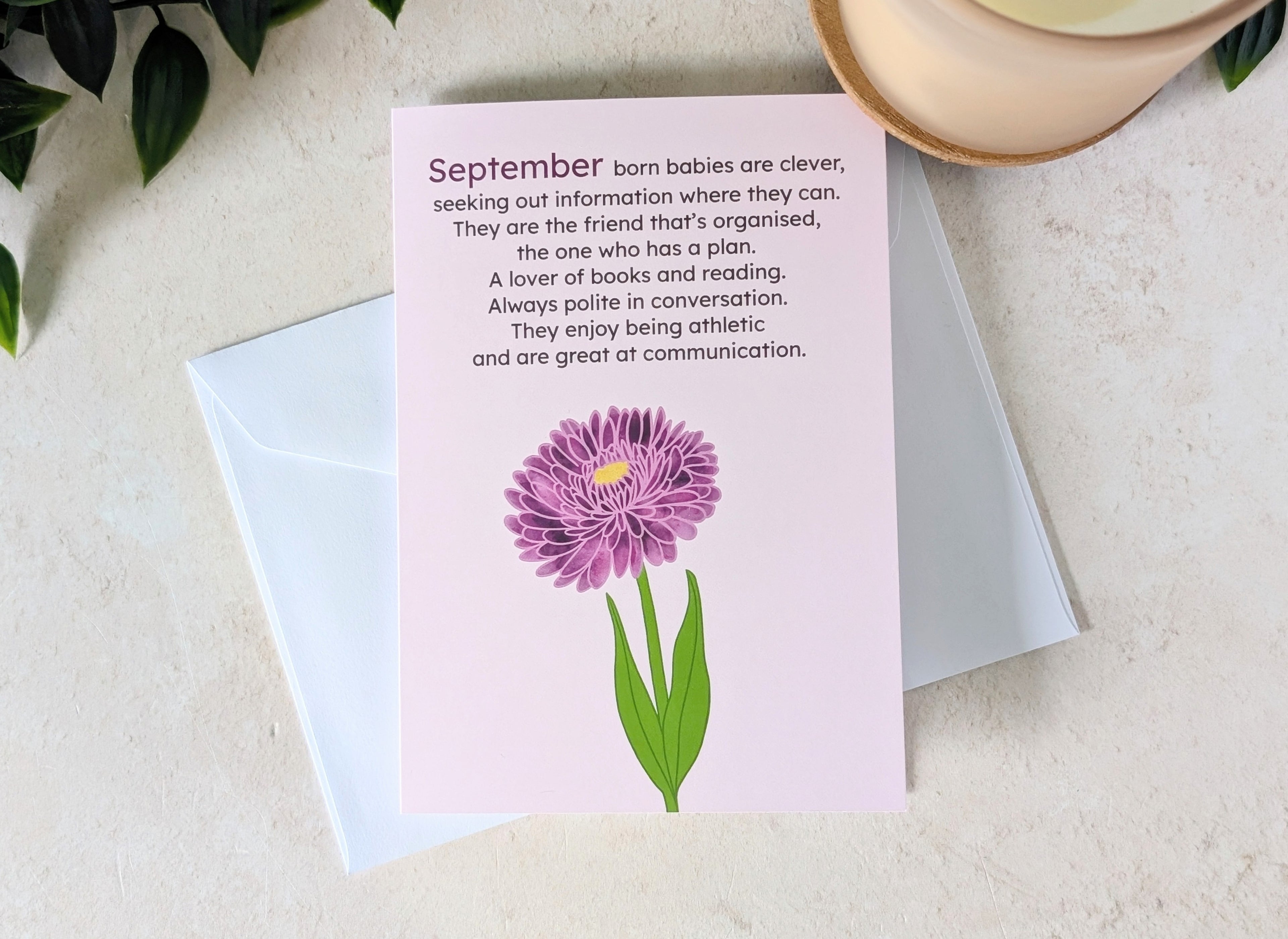 September Greeting Card
