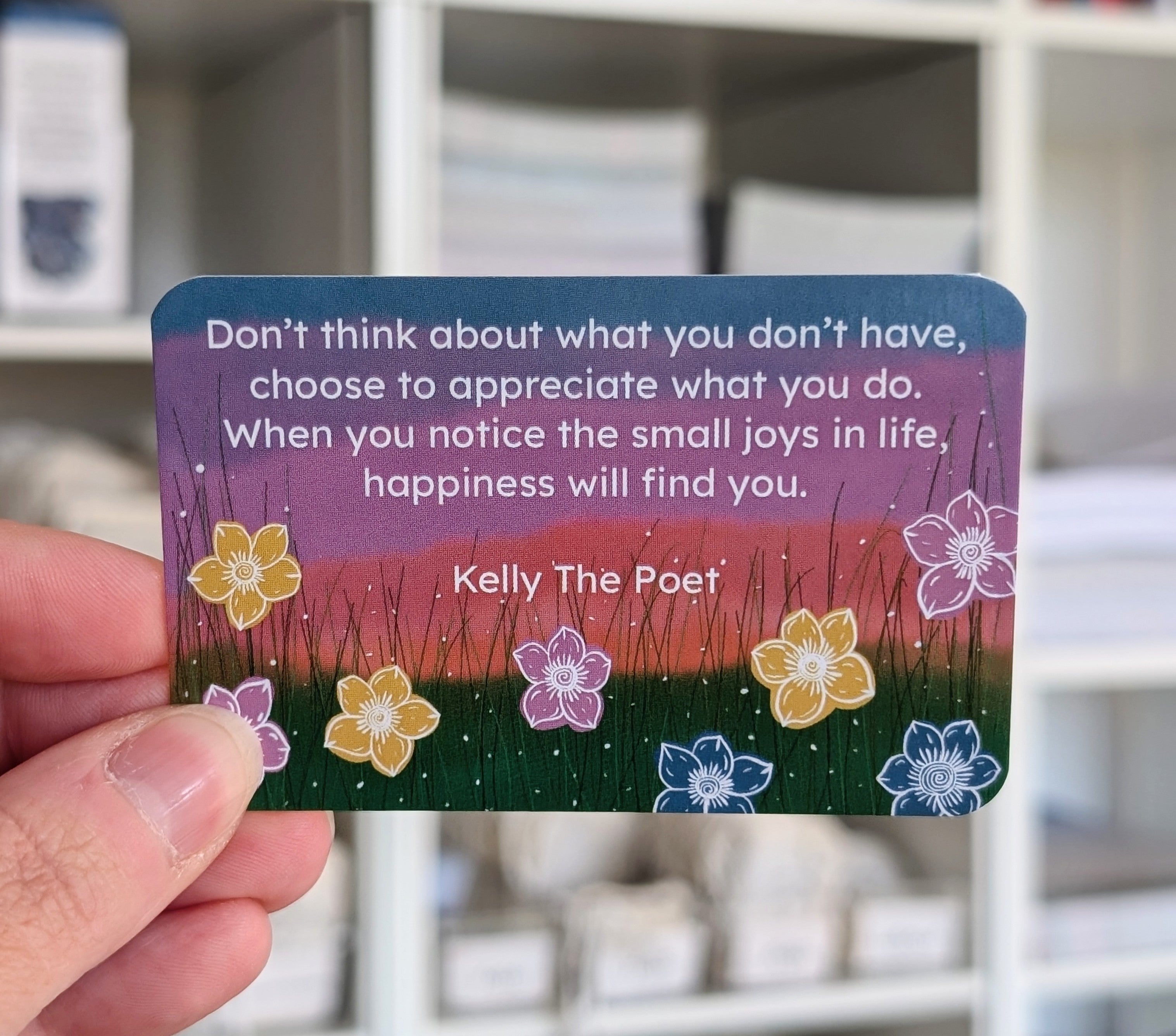 Happiness Pocket Poem