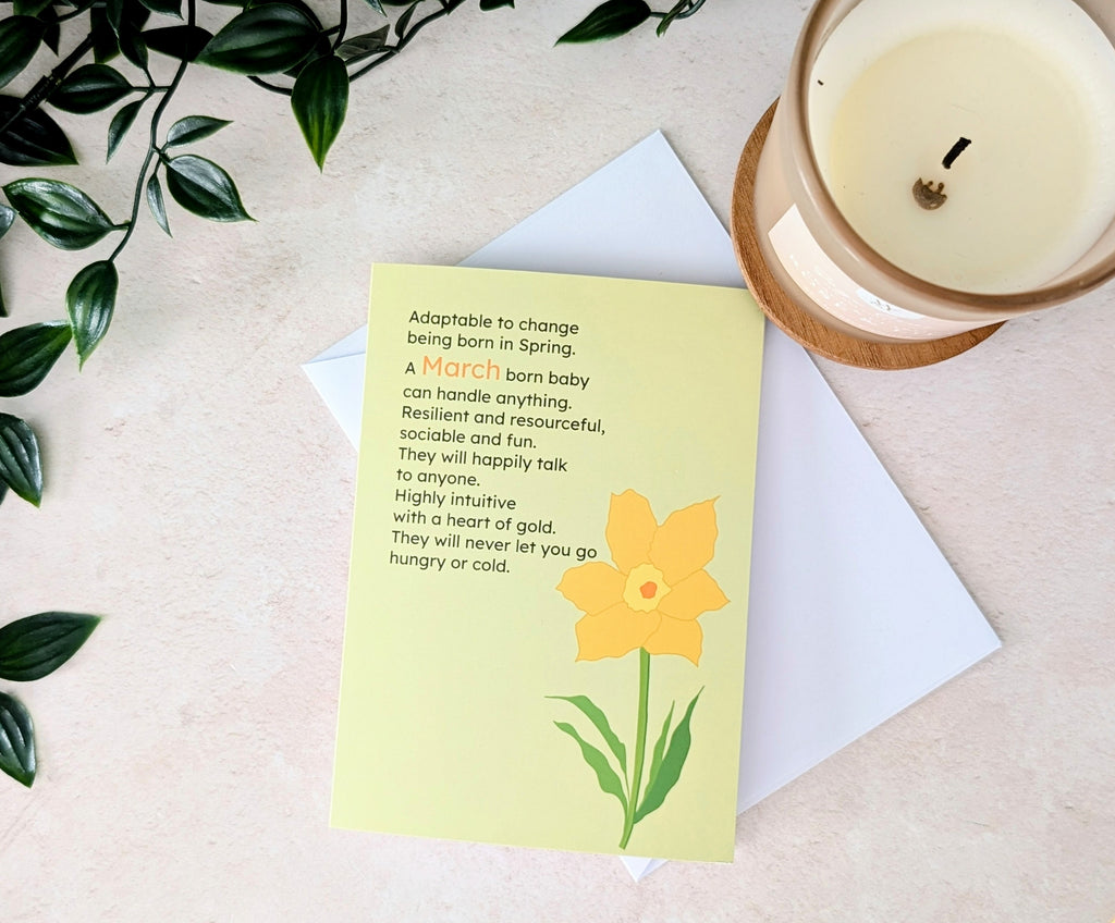 March Greeting Card