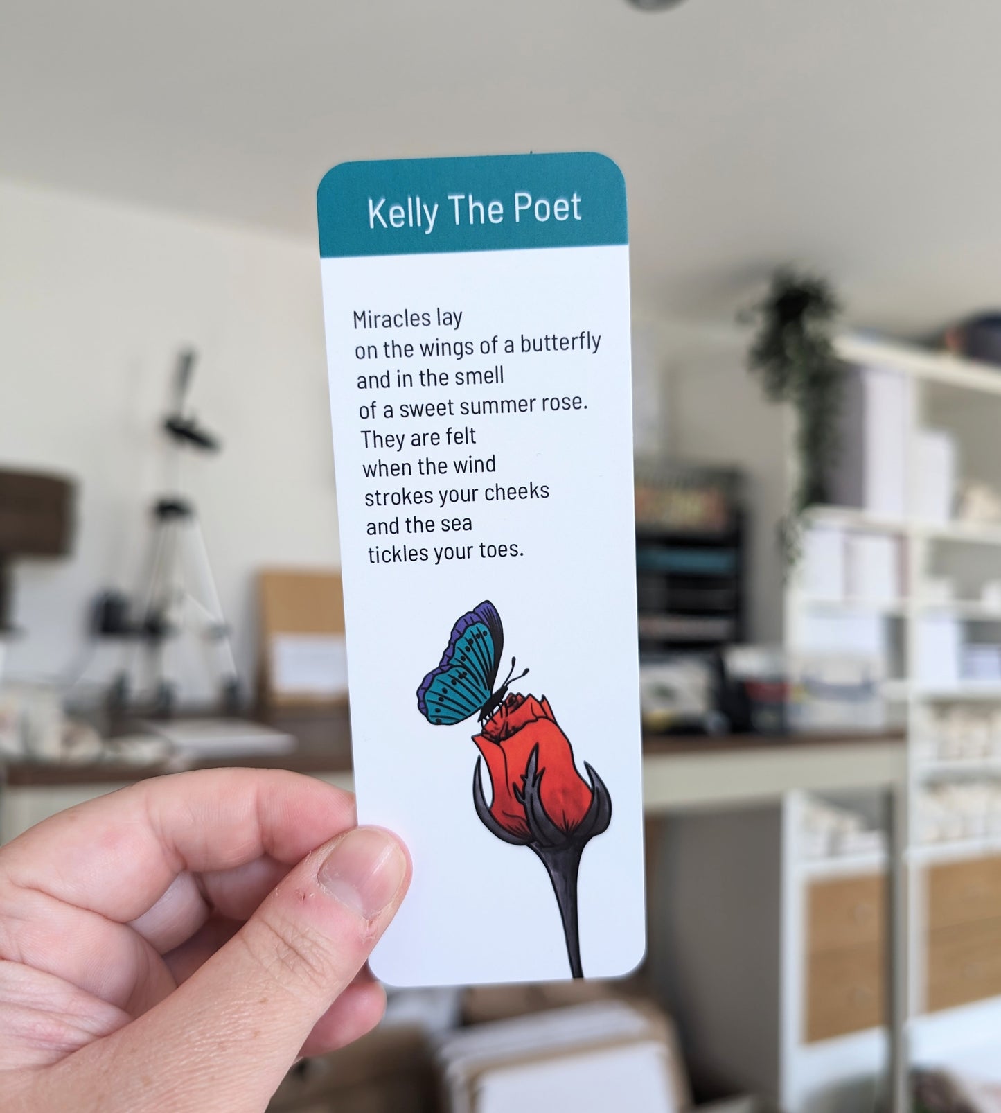 Kelly The Poet Bookmark Collection