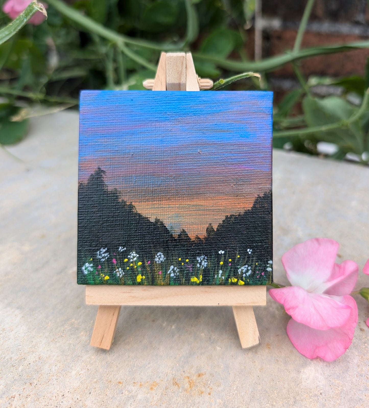 Mini Canvas Sunset