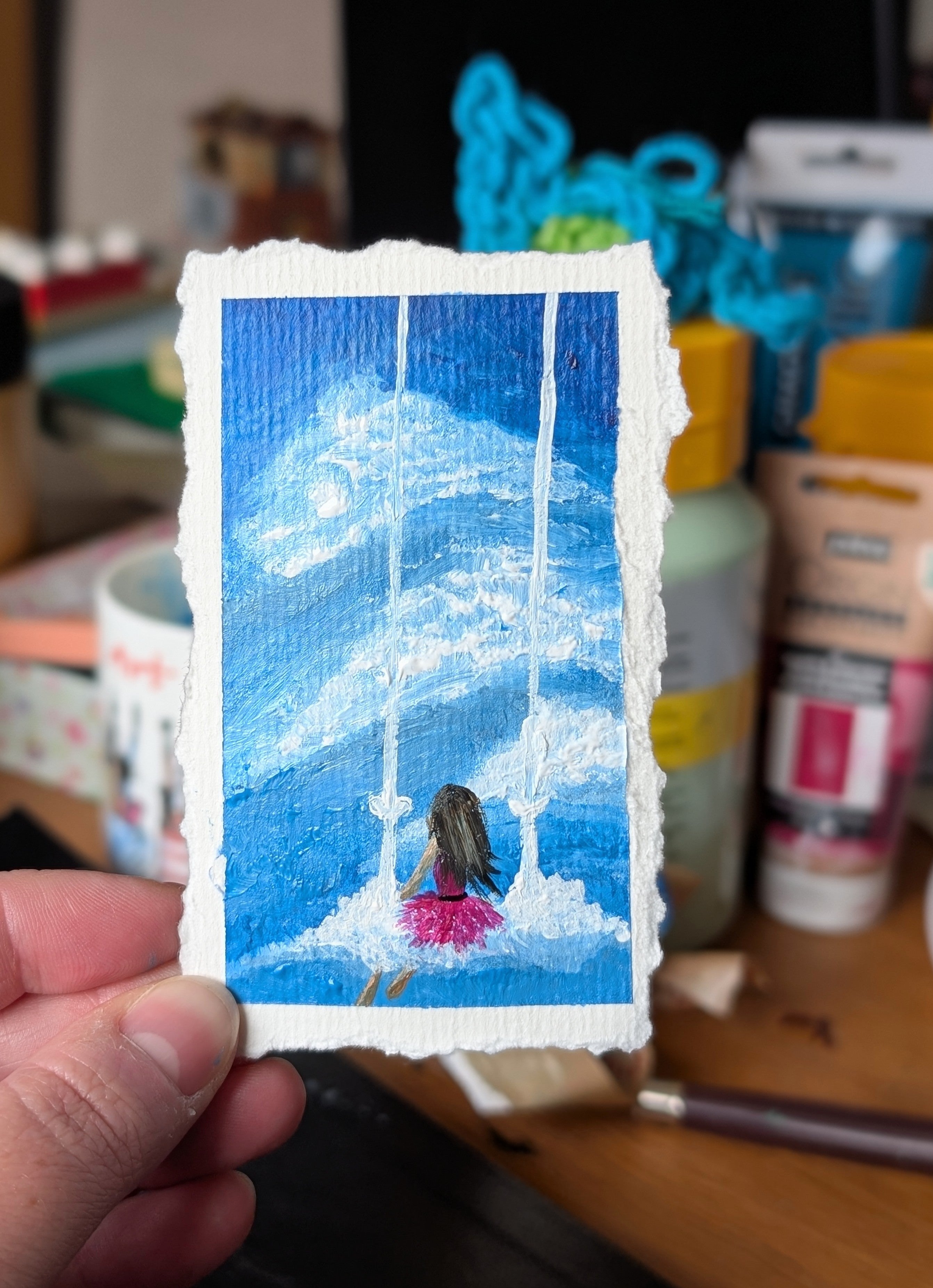 The Skies Have Space (Without Frame)