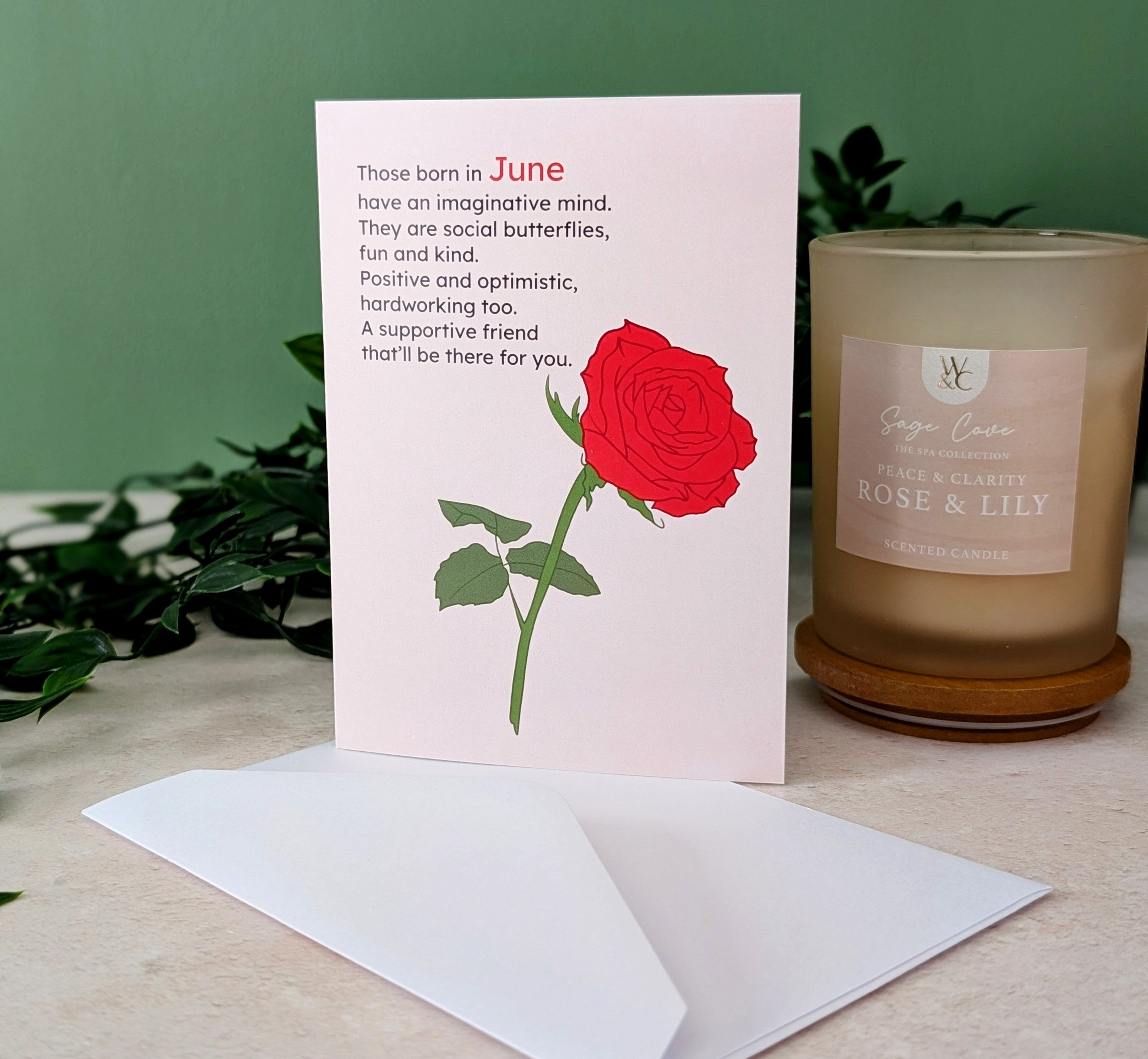 June Greeting Card