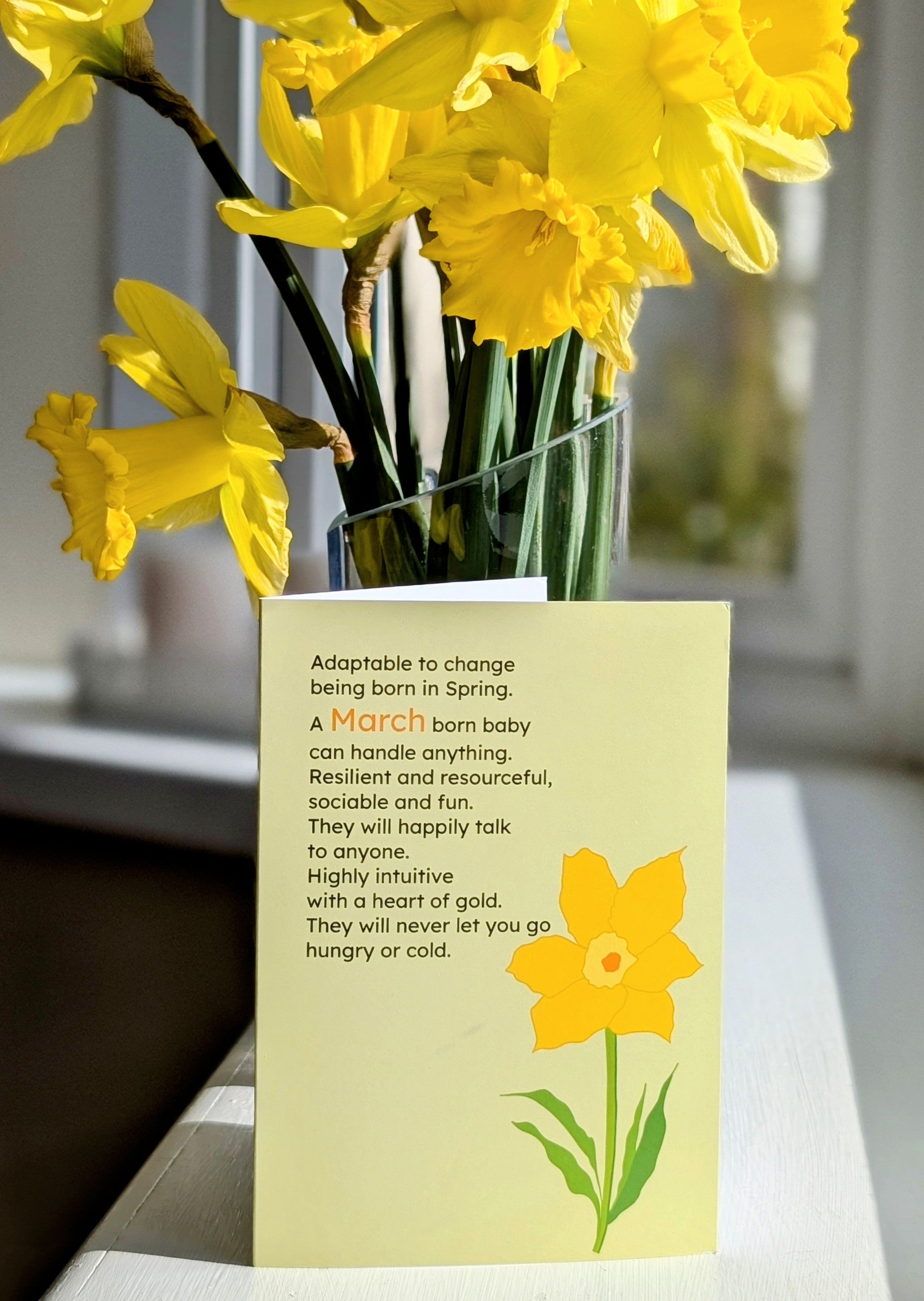March Greeting Card