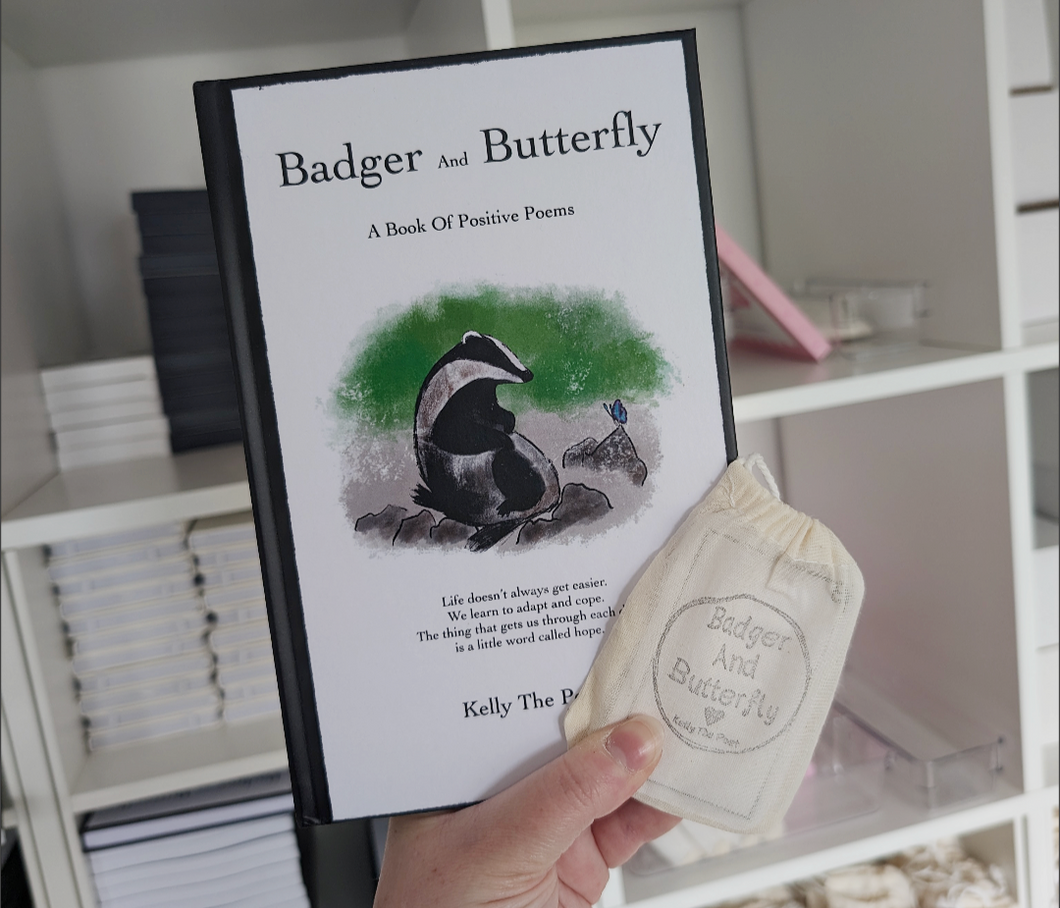 Badger And Butterfly (Hardback) And Pocket Poem Bundle