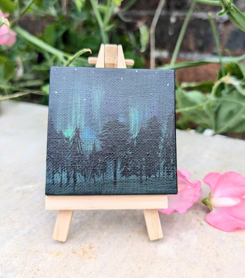 Mini Canvas Dancing Lights