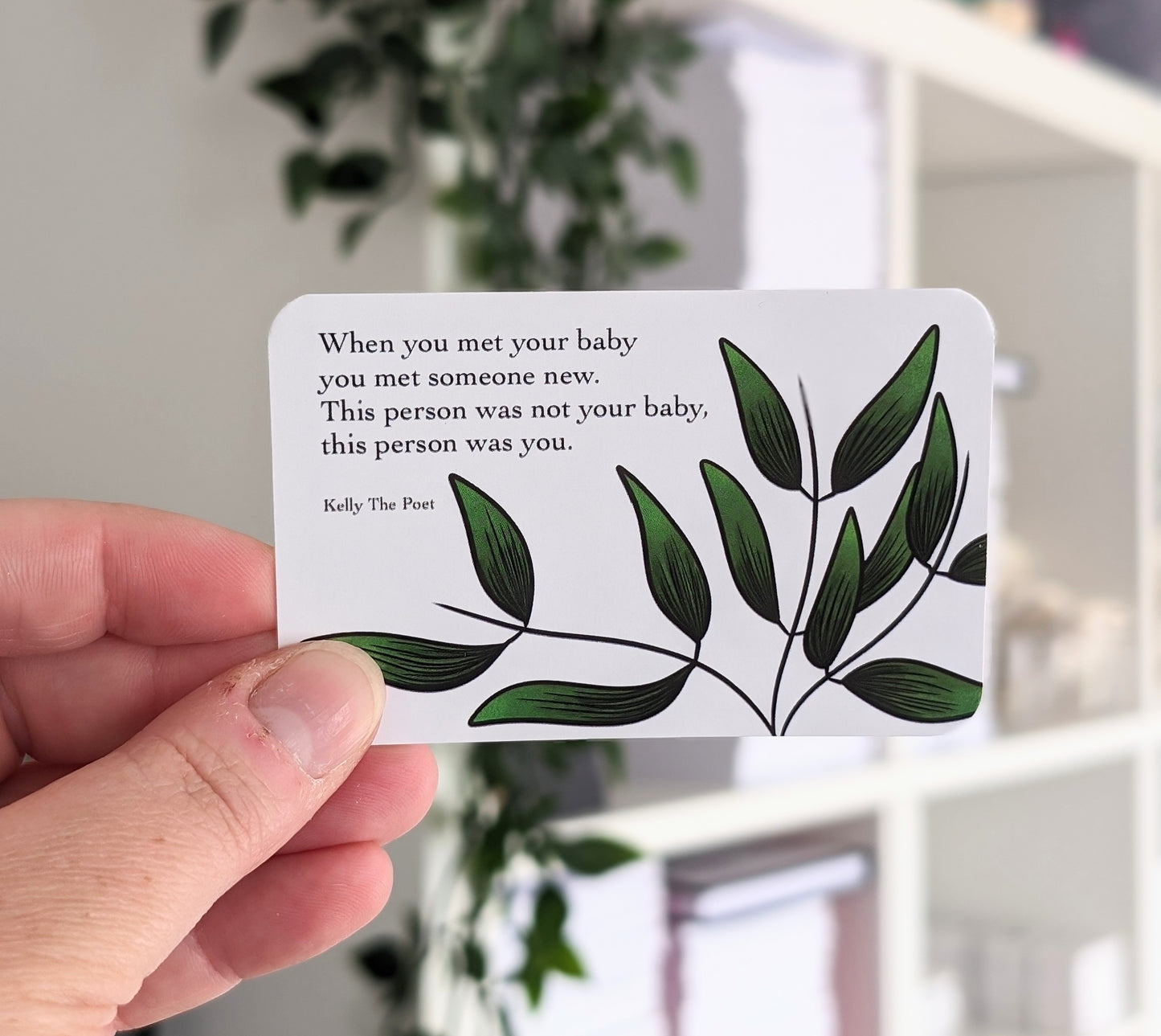 Positive And Supportive Pocket Poems For New Mums