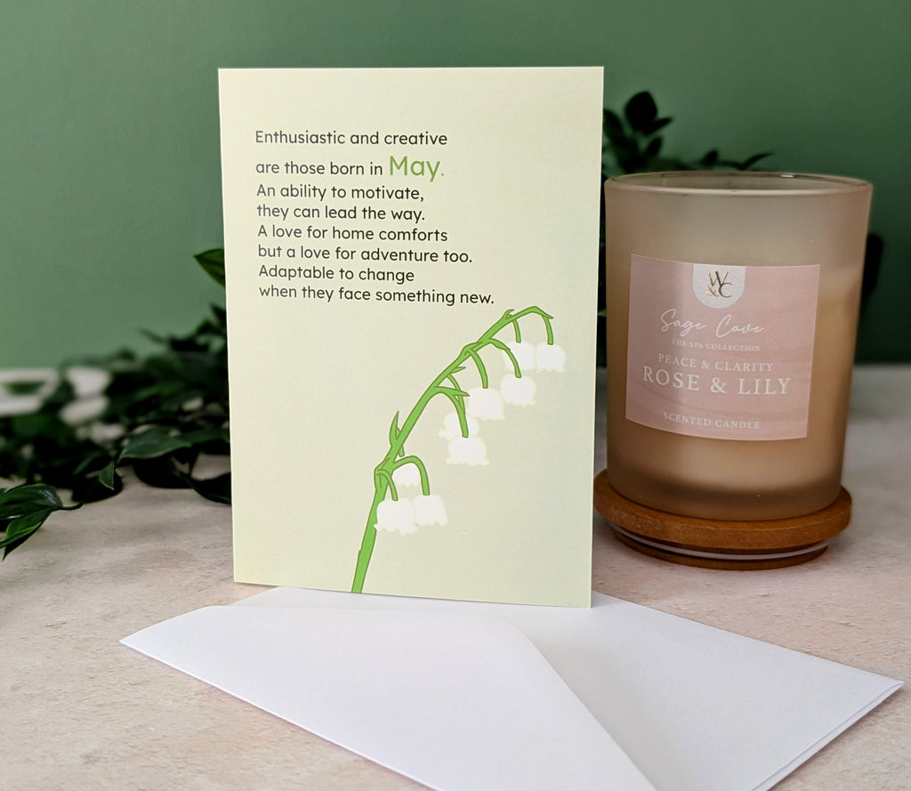May Greeting Card