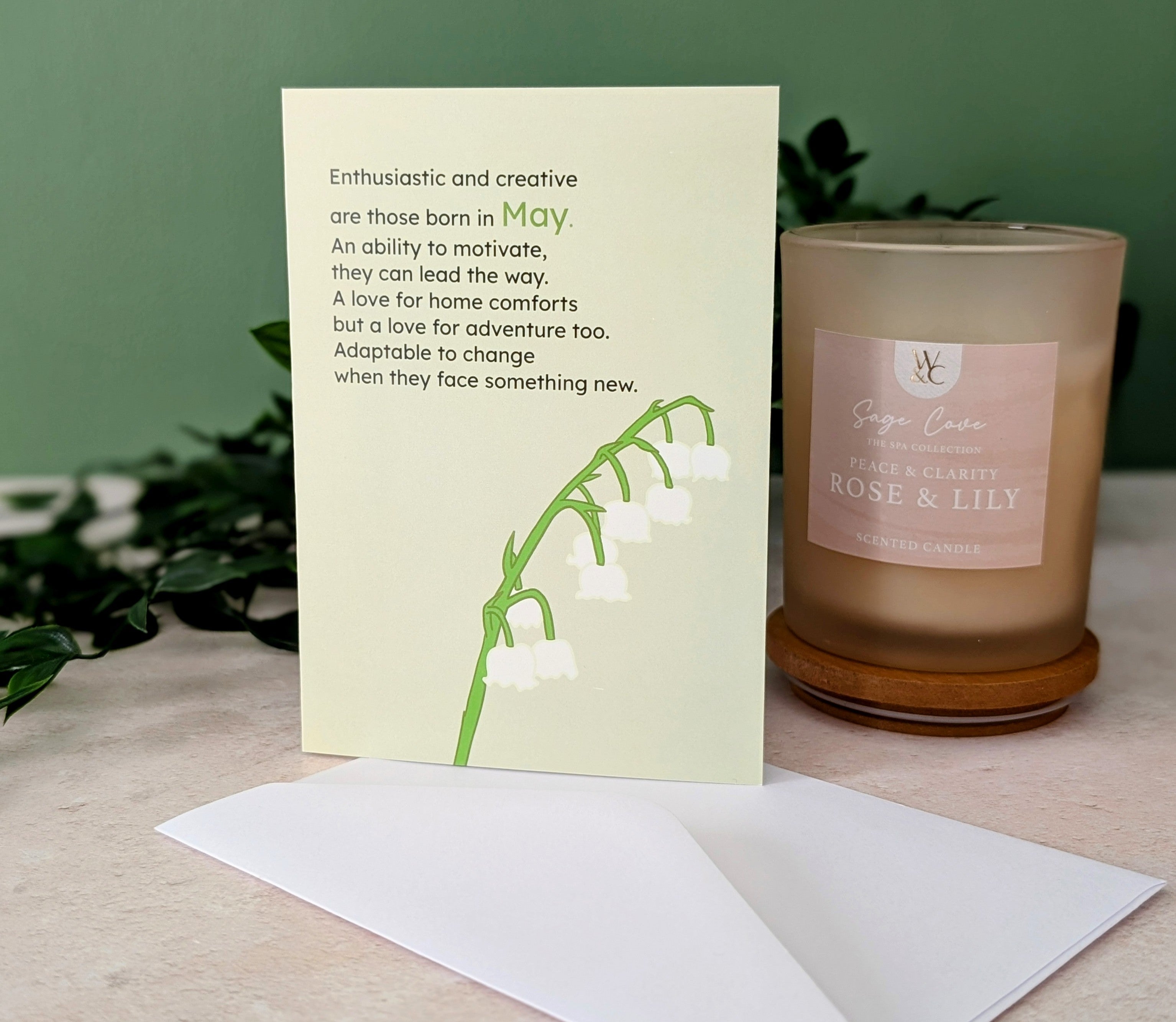 May Greeting Card
