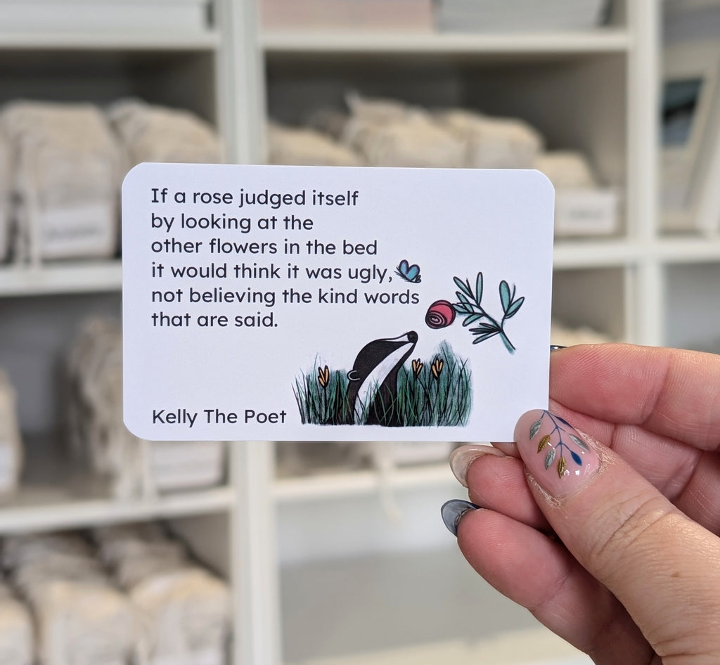 Badger And Butterfly Pocket Poems