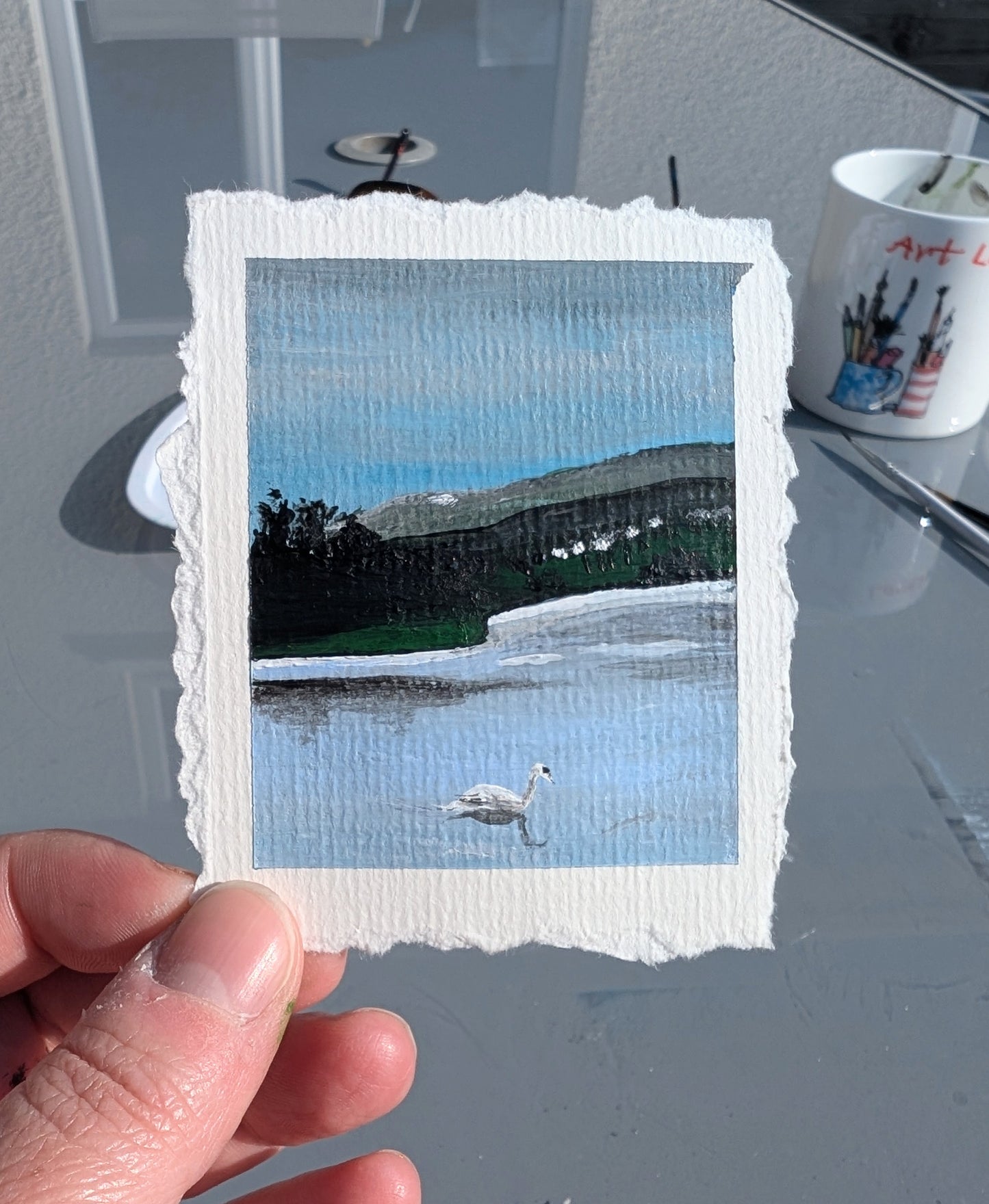 The Lone Swan