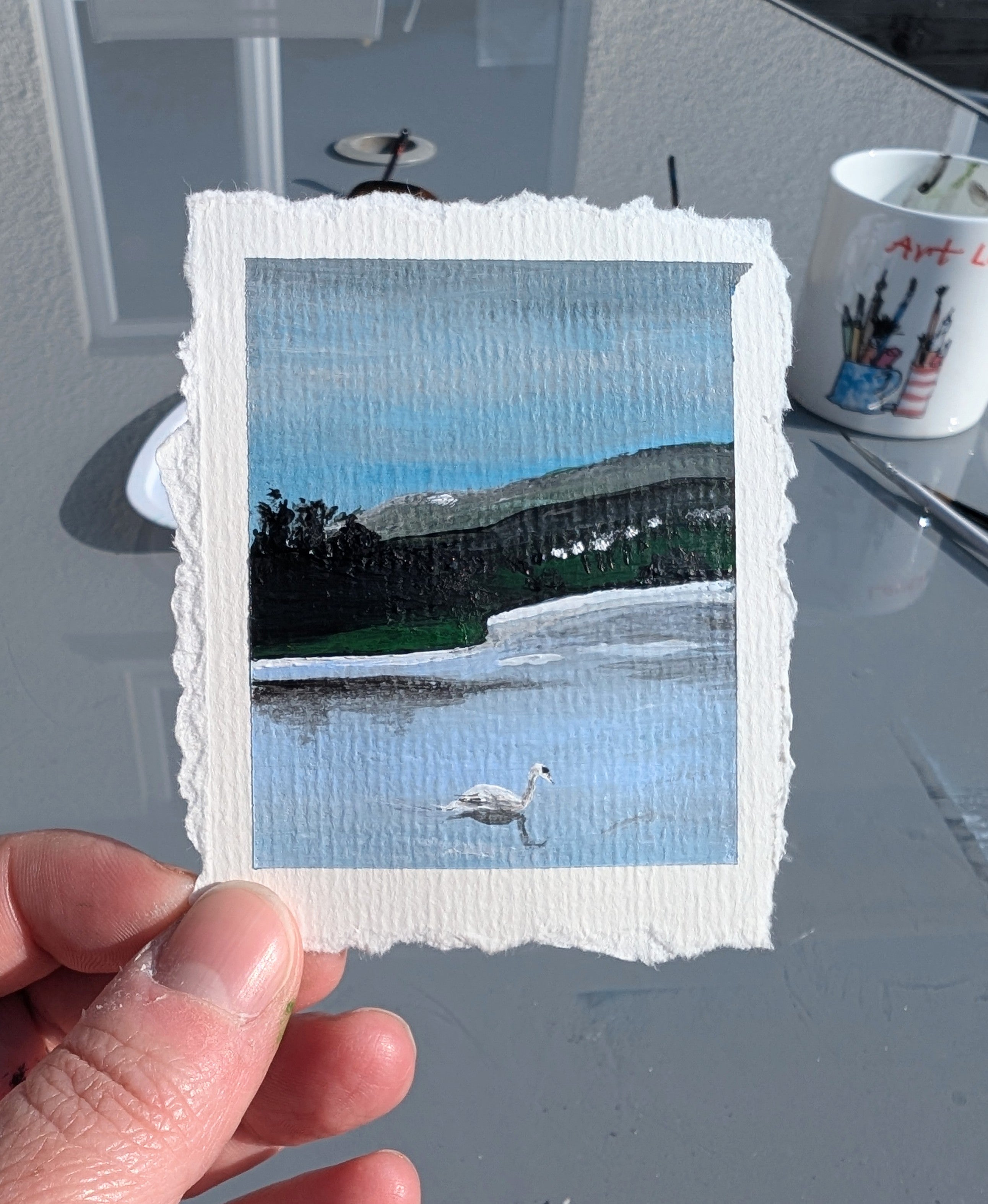 The Lone Swan