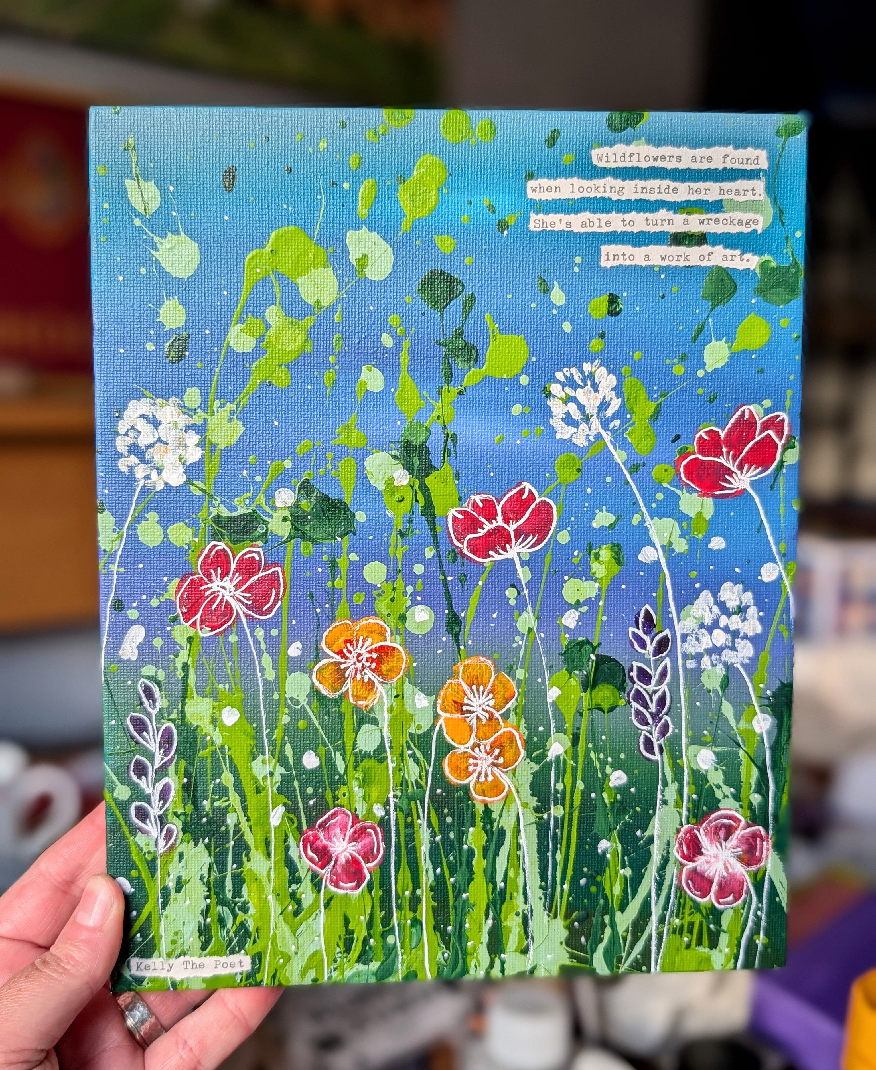 A Heart Of Wildflowers