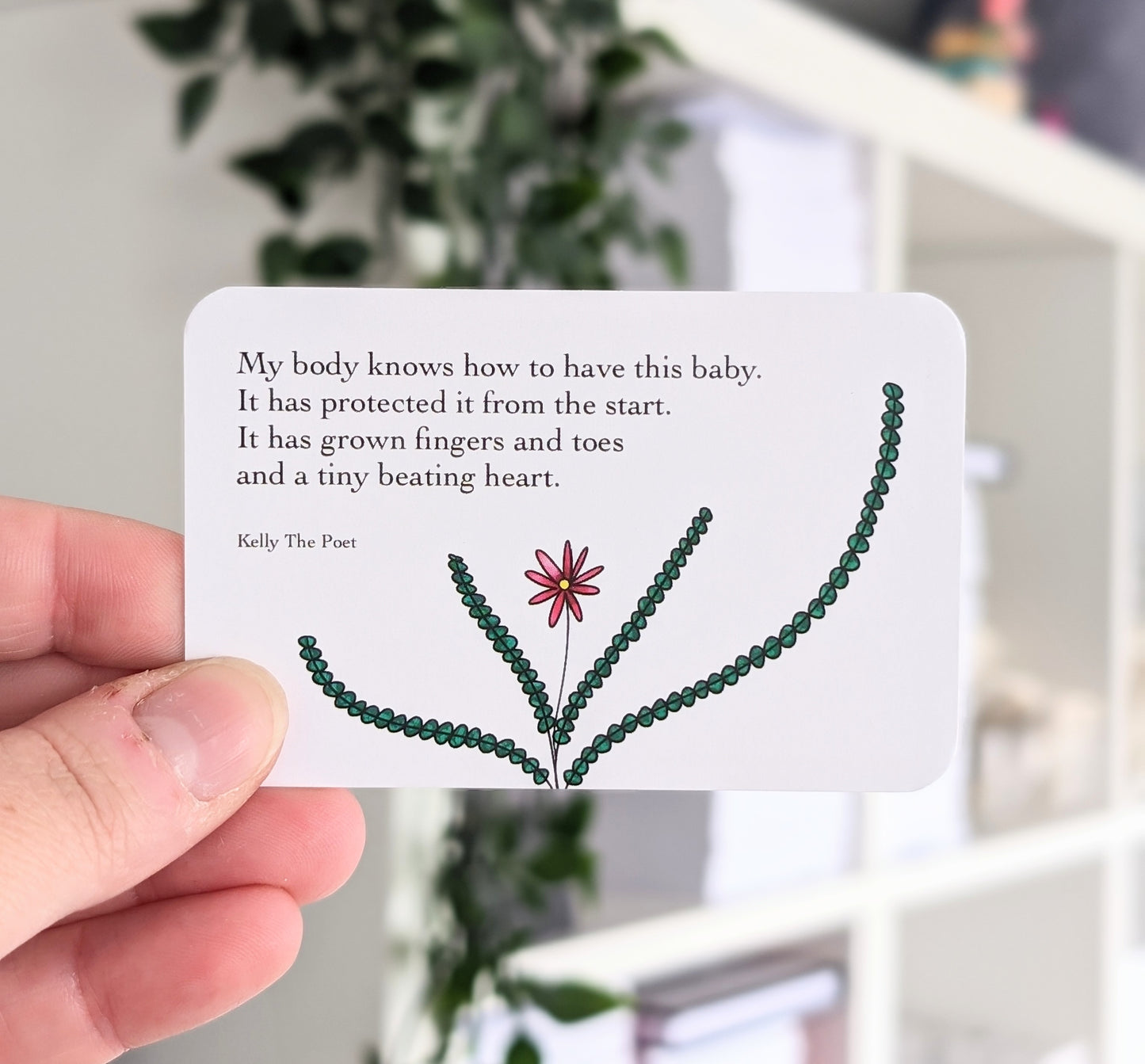 Supportive Pocket Poems For Mums To Be