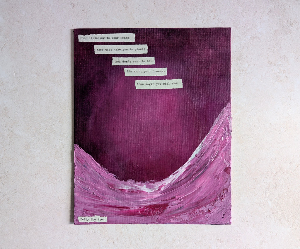 Magic You Will See Original Canvas Board