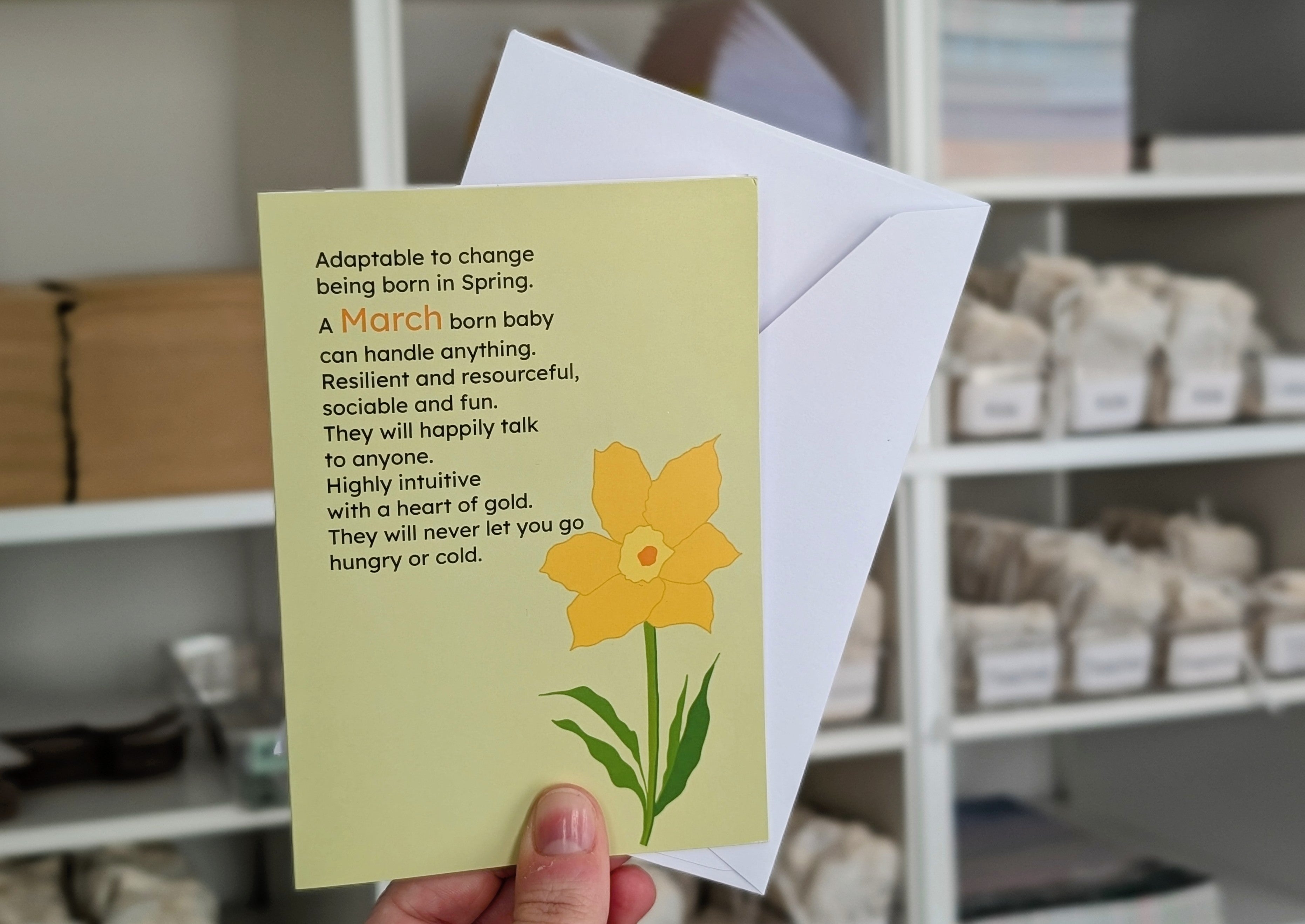 March Greeting Card