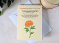 October Greeting Card