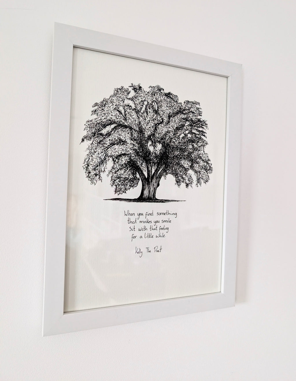 When You Find Something - Original Tree Sketch