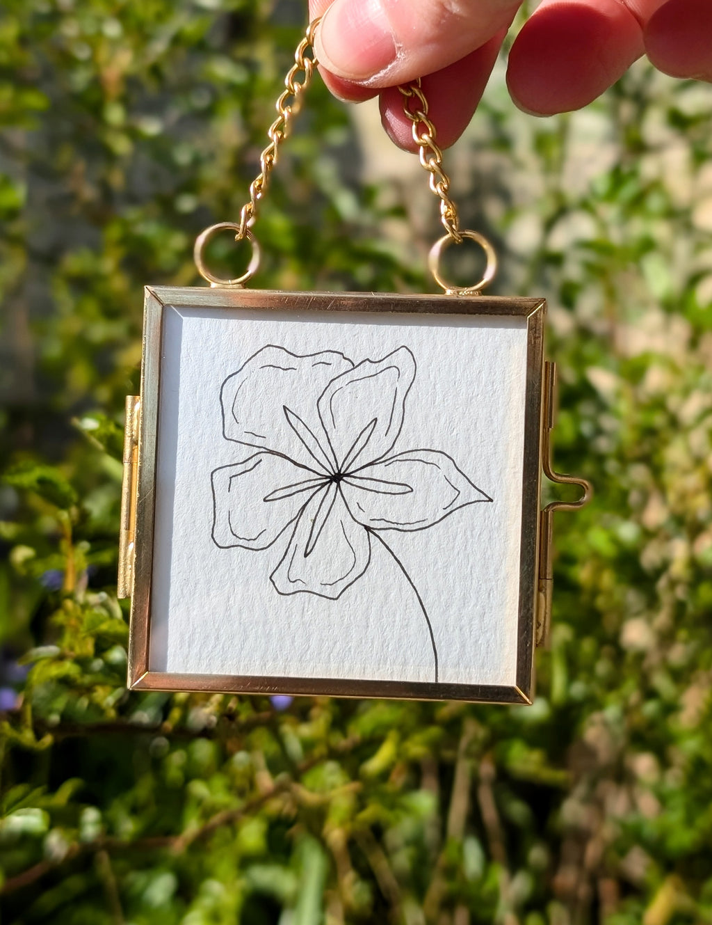 Be Patient - Hanging Poetry Artwork