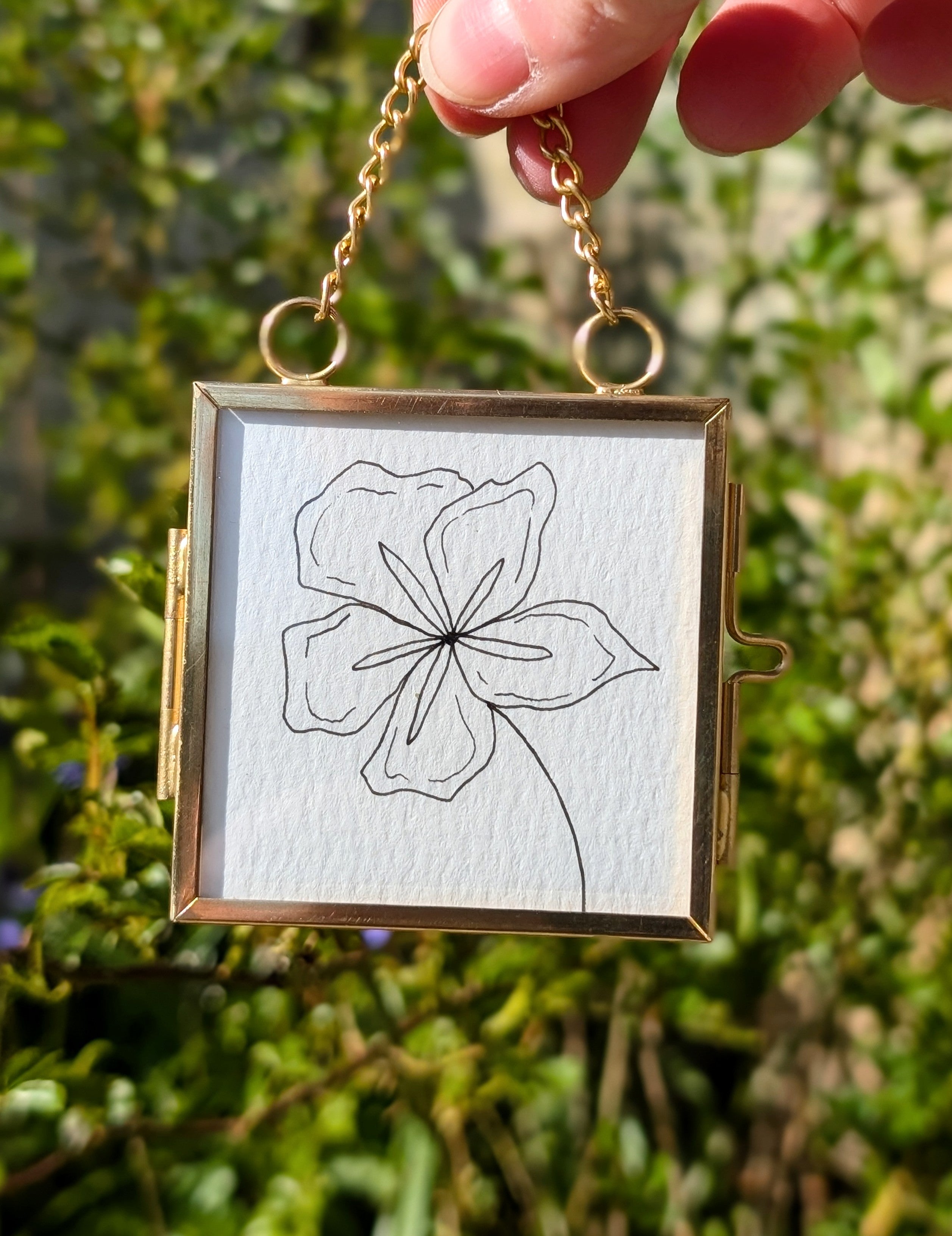 Be Patient - Hanging Poetry Artwork