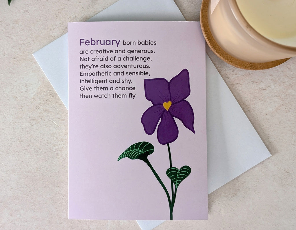 February Greeting Card