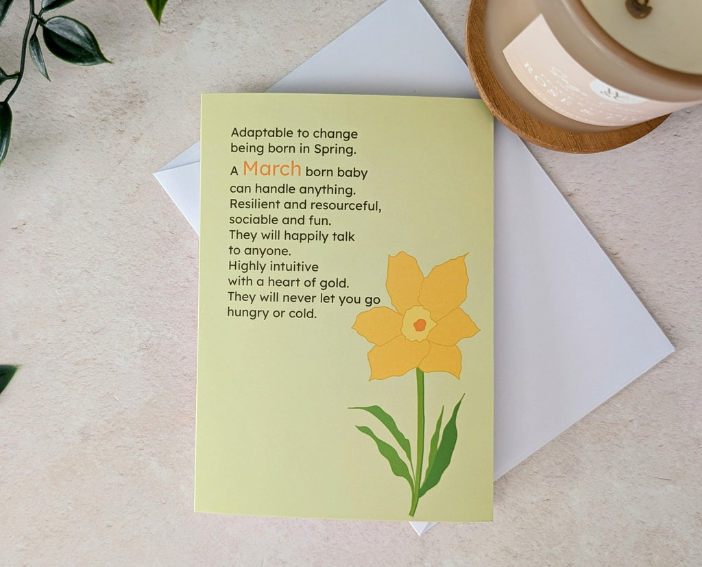 March Greeting Card